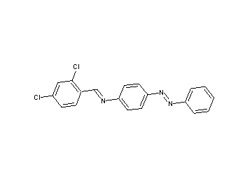 N-(2,4-dichlorobenzylidene)-4-(phenyldiazenyl)aniline
