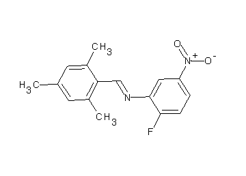 (2-fluoro-5-nitrophenyl)(mesitylmethylene)amine