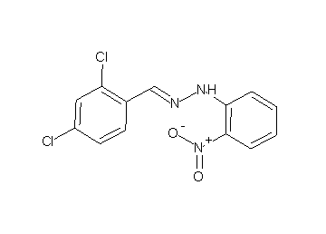 1-(2,4-dichlorobenzylidene)-2-(2-nitrophenyl)hydrazine