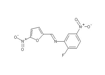 (2-fluoro-5-nitrophenyl)[(5-nitro-2-furyl)methylene]amine