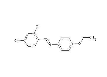 N-(2,4-dichlorobenzylidene)-4-ethoxyaniline