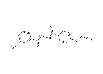 N'-(4-ethoxybenzoyl)-3-methylbenzohydrazide