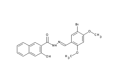 N'-(5-bromo-2,4-dimethoxybenzylidene)-3-hydroxy-2-naphthohydrazide - Click Image to Close