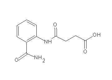 4-{[2-(aminocarbonyl)phenyl]amino}-4-oxobutanoic acid