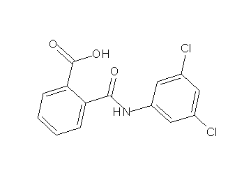2-{[(3,5-dichlorophenyl)amino]carbonyl}benzoic acid