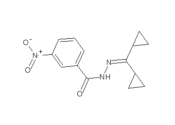 N'-(dicyclopropylmethylene)-3-nitrobenzohydrazide