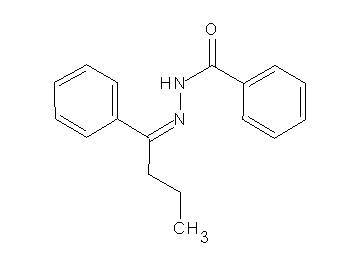 N'-(1-phenylbutylidene)benzohydrazide