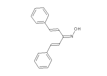 1,5-diphenyl-1,4-pentadien-3-one oxime