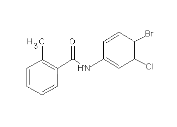 N-(4-bromo-3-chlorophenyl)-2-methylbenzamide