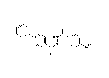 N'-(4-nitrobenzoyl)-4-biphenylcarbohydrazide