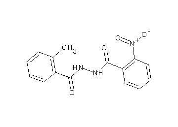 2-methyl-N'-(2-nitrobenzoyl)benzohydrazide