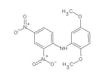N-(2,5-dimethoxyphenyl)-2,4-dinitroaniline - Click Image to Close