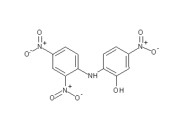 2-[(2,4-dinitrophenyl)amino]-5-nitrophenol