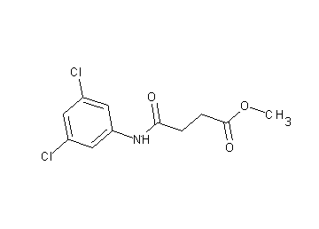 methyl 4-[(3,5-dichlorophenyl)amino]-4-oxobutanoate