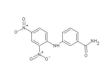3-[(2,4-dinitrophenyl)amino]benzamide