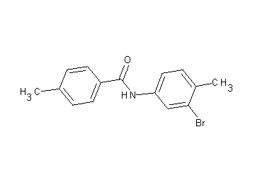 N-(3-bromo-4-methylphenyl)-4-methylbenzamide