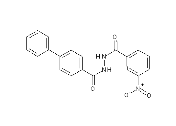 N'-(3-nitrobenzoyl)-4-biphenylcarbohydrazide
