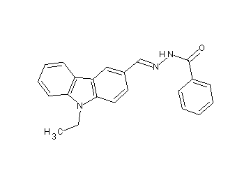 N'-[(9-ethyl-9H-carbazol-3-yl)methylene]benzohydrazide