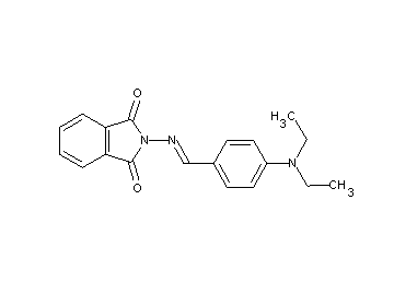 2-{[4-(diethylamino)benzylidene]amino}-1H-isoindole-1,3(2H)-dione