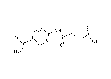 4-[(4-acetylphenyl)amino]-4-oxobutanoic acid