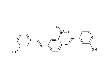 3,3'-[(2-nitro-1,4-phenylene)bis(nitrilomethylylidene)]diphenol