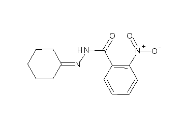 N'-cyclohexylidene-2-nitrobenzohydrazide
