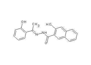 3-hydroxy-N'-[1-(2-hydroxyphenyl)ethylidene]-2-naphthohydrazide