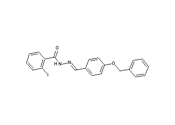 N'-[4-(benzyloxy)benzylidene]-2-iodobenzohydrazide