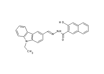 N'-[(9-ethyl-9H-carbazol-3-yl)methylene]-3-hydroxy-2-naphthohydrazide
