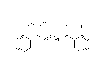 N'-[(2-hydroxy-1-naphthyl)methylene]-2-iodobenzohydrazide