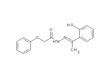 N'-[1-(2-hydroxyphenyl)ethylidene]-2-phenoxyacetohydrazide