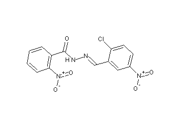 N'-(2-chloro-5-nitrobenzylidene)-2-nitrobenzohydrazide