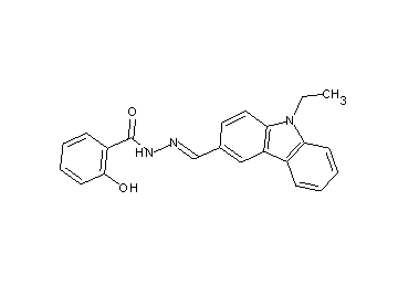 N'-[(9-ethyl-9H-carbazol-3-yl)methylene]-2-hydroxybenzohydrazide