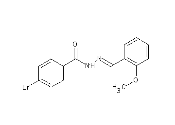 4-bromo-N'-(2-methoxybenzylidene)benzohydrazide