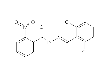 N'-(2,6-dichlorobenzylidene)-2-nitrobenzohydrazide