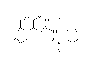 N'-[(2-methoxy-1-naphthyl)methylene]-2-nitrobenzohydrazide