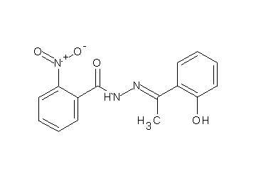 N'-[1-(2-hydroxyphenyl)ethylidene]-2-nitrobenzohydrazide