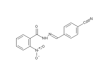 N'-(4-cyanobenzylidene)-2-nitrobenzohydrazide