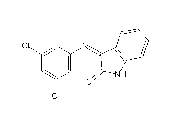 3-[(3,5-dichlorophenyl)imino]-1,3-dihydro-2H-indol-2-one