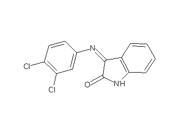 3-[(3,4-dichlorophenyl)imino]-1,3-dihydro-2H-indol-2-one