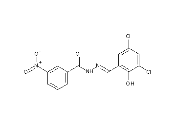 N'-(3,5-dichloro-2-hydroxybenzylidene)-3-nitrobenzohydrazide
