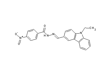 N'-[(9-ethyl-9H-carbazol-3-yl)methylene]-4-nitrobenzohydrazide