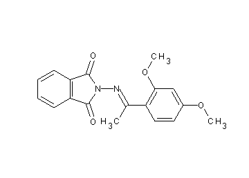 2-{[1-(2,4-dimethoxyphenyl)ethylidene]amino}-1H-isoindole-1,3(2H)-dione