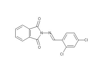 2-[(2,4-dichlorobenzylidene)amino]-1H-isoindole-1,3(2H)-dione