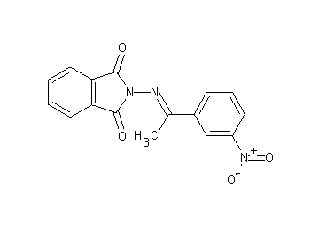 2-{[1-(3-nitrophenyl)ethylidene]amino}-1H-isoindole-1,3(2H)-dione