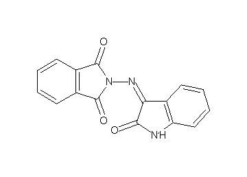 2-[(2-oxo-1,2-dihydro-3H-indol-3-ylidene)amino]-1H-isoindole-1,3(2H)-dione