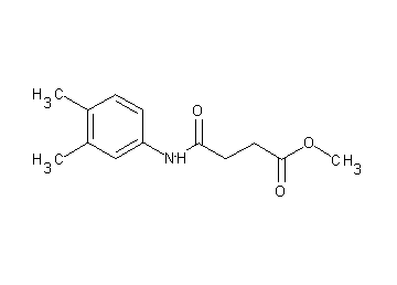 methyl 4-[(3,4-dimethylphenyl)amino]-4-oxobutanoate