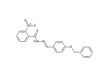 N'-[4-(benzyloxy)benzylidene]-2-nitrobenzohydrazide