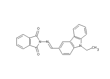 2-{[(9-ethyl-9H-carbazol-3-yl)methylene]amino}-1H-isoindole-1,3(2H)-dione