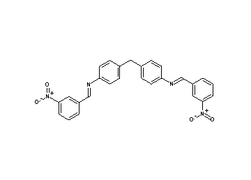 (3-nitrobenzylidene)(4-{4-[(3-nitrobenzylidene)amino]benzyl}phenyl)amine